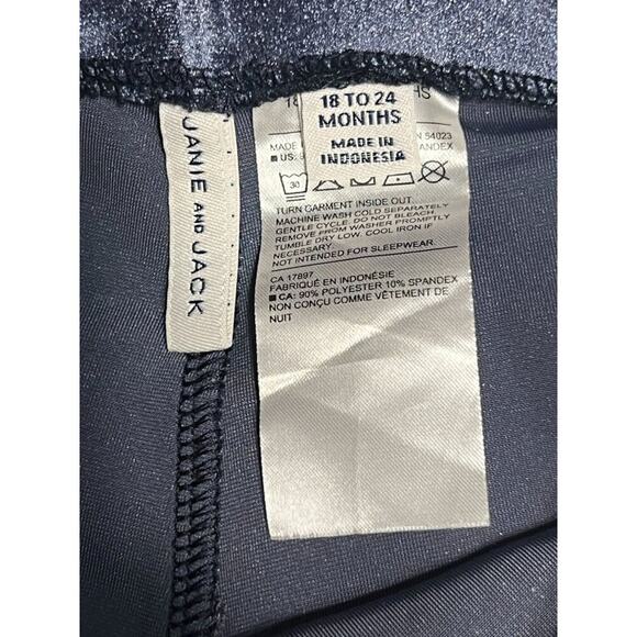 Janie and Jack THE VELVET LEGGING Infant Girls Size 18-24 months New without Tag - Picture 2 of 3